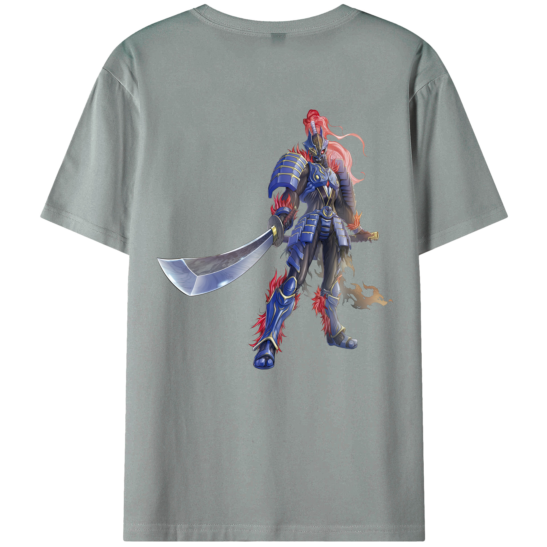 （画像用） ウルトラマン Ultraman 綿100％ メンズ半袖Tシャツ（バックプリント） 通気性